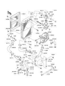 VN800 Radiator(1 / 2)