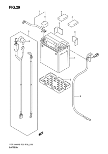 VZR1800 Аккумулятор