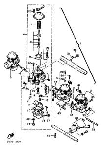 XJ900 Карбюратор