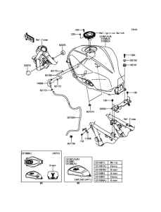 EX300 Топливный бак