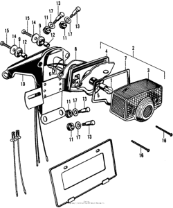 CL450 Taillight k3-k4