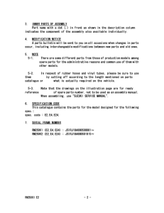 RM250 Catalog preface