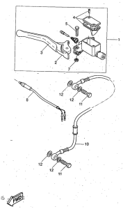 YQ50 Главный тормозной цилиндр