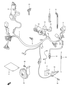 DR350 Жгут проводов