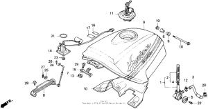  Топливный бак