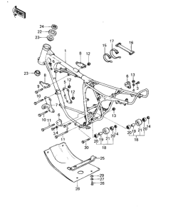  Frame / frame fittings