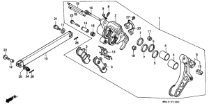  Задний суппорт