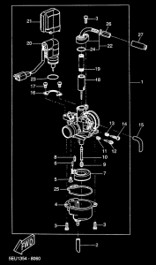 YH50 Карбюратор