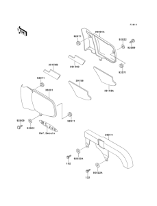 EL250 Side covers / chain cover(1 / 2)