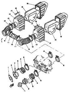 XS400 Впускная система
