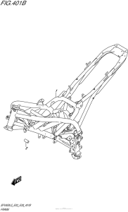 SFV650 Frame (Sfv650L5 E28)