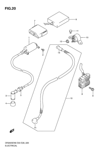 DR200 Equipo electrico