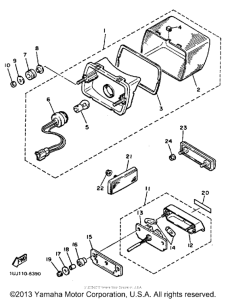 YX600SC Фонарь