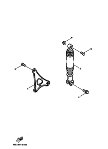 XC125SV ﾘﾔｱｰﾑ. ｻｽﾍﾟﾝｼﾖﾝ