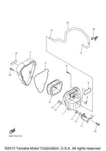 XVS1300A Впускная система