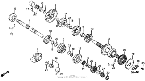 FT500 Transmission + rear balancer
