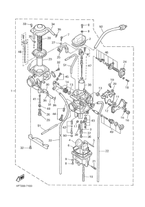 XT600E Катбюратор 2