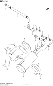 VL800 Evap System (Vl800Tl3 E33)