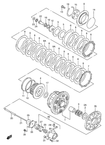 GSF1200S (ABS) Бендикс