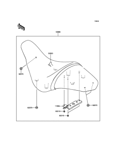 VN1700 Сиденье