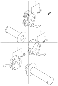 TR50 Рулевой переключатель