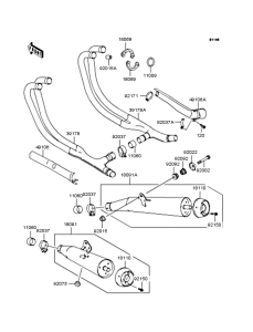 ZR1100 Глушитель