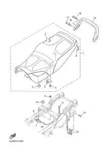 XJR1300 Сиденье