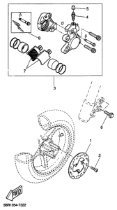 YQ50 Передний суппорт