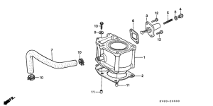 CH125 Цилиндр