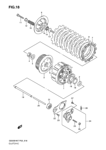 GS500 Бендикс