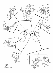 WR450F Equipo electrico