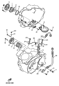 TT600E Масляный насос