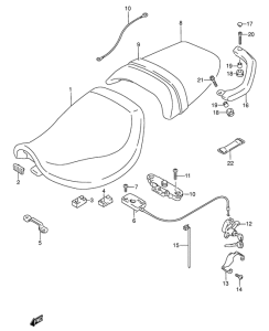 RF600 Пружина