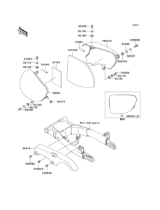 EJ650 Боковые обтекатели