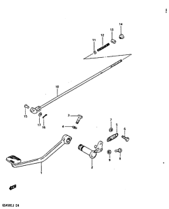 GS450 Передний суппорт