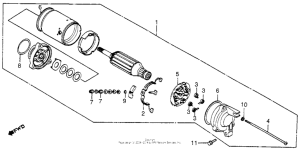 VF750C Стартер