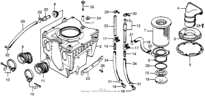 CX500 Воздушный фильтр