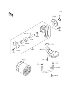 KLE500 Масляный насос