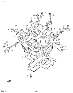 GS425 Головка цилиндров