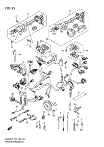 AN400 (ABS) Жгут проводов
