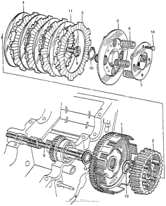 CA95 Сцепление