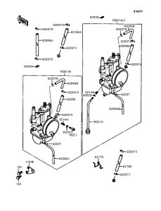 KR250 Карбюратор