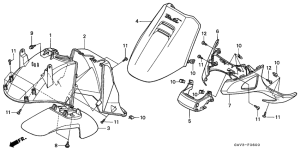SJ50 Front cover shutter