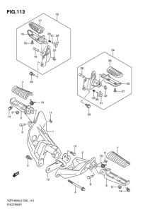 VZR1800 Подножки