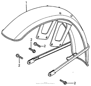CM185 Переднее крыло