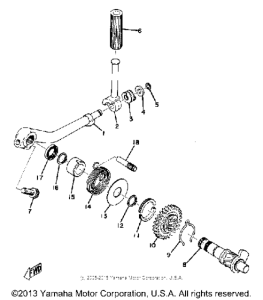 DT100B Кик стартер