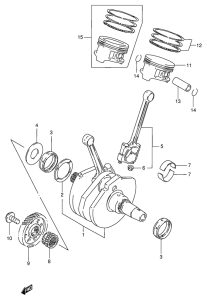 VS600 Вал коленчатый