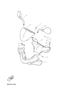YQ50 Обтекатель 1