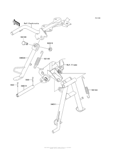 AN112 Подножка