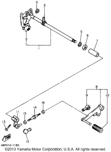XJ600SFC Переключение скоростей